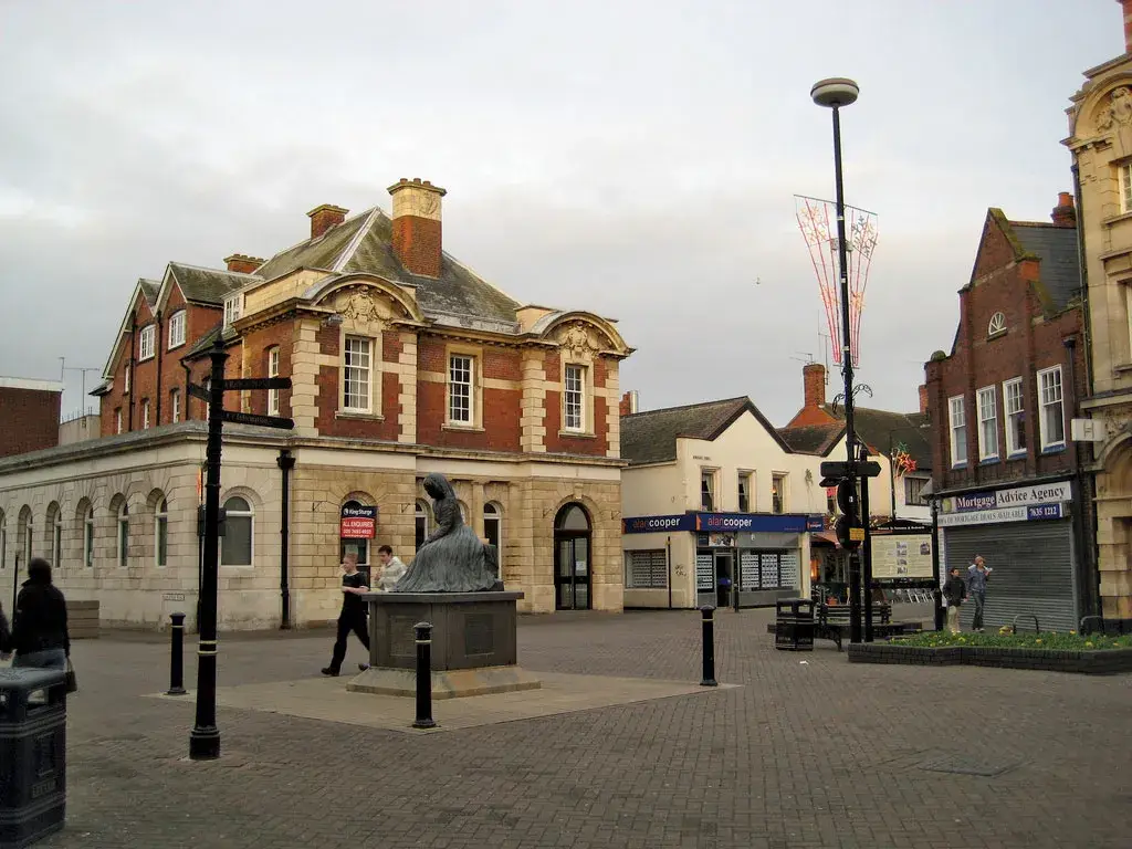 Nuneaton in Warwickshire